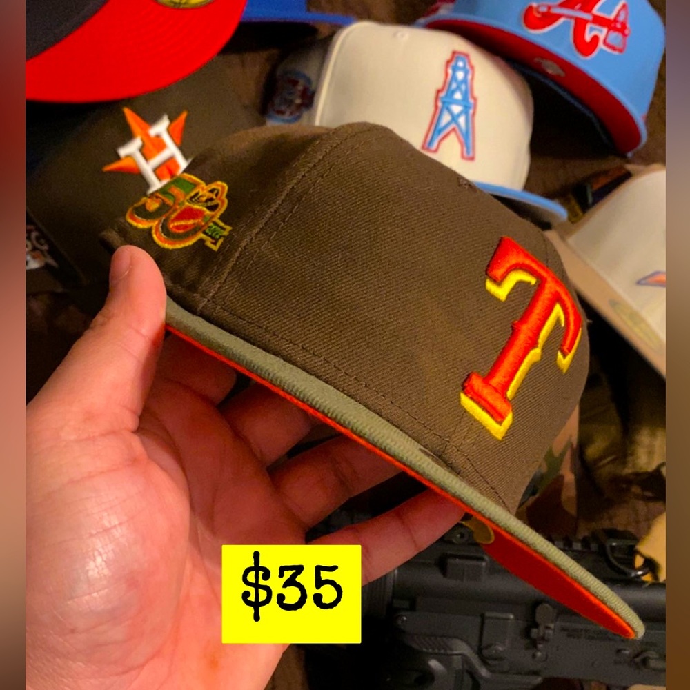 Texas Rangers Fitted Hat